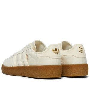 CLOT x ADIDAS | 6.5 | Suede Ivory Panel Metallic Low Top Platform Samba Gazelle